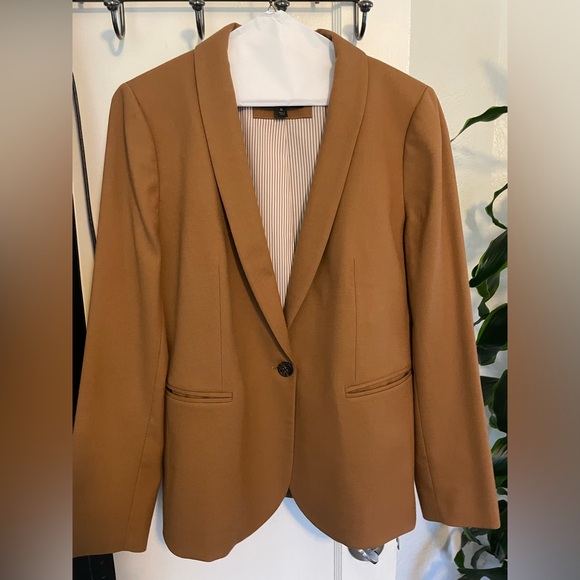 J Crew Camel Parke Blazer, Size 6 - Picture 1 of 5